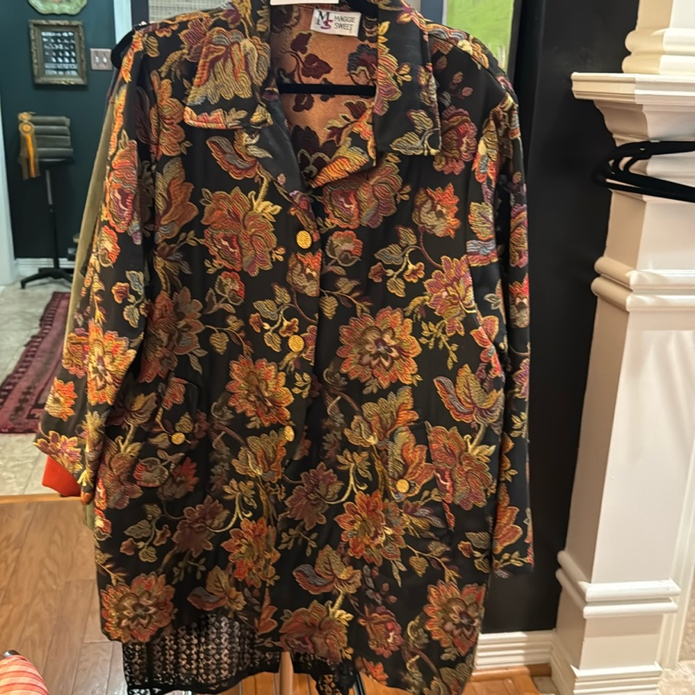 Vintage maggie Sweet Tapestry Jacket